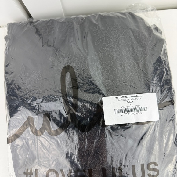 Lulus Women's Small Black Mesh Lace Floral Embroidered Bustier Formal Dress Gown - Picture 10 of 16